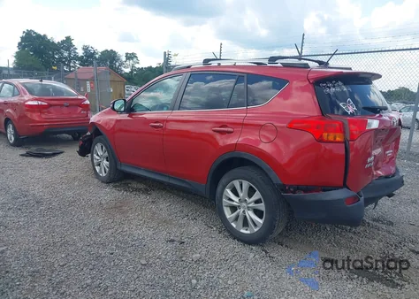 2015 Toyota Rav4 Limited из США, поврежденный, VIN 2T3DFREV7FW316993